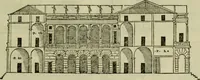 Picture 83 of 346 from I qvattro libri dell'architettvra di Andrea Palladio : ne' quali, dopo un breue trattato de' cinque ordini, & di quelli auertimenti, che sono piu necessarij nel fabricare; (1570), leaf 84