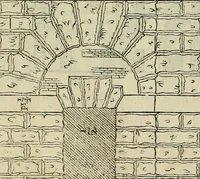 An illustration from I qvattro libri dell'architettvra di Andrea Palladio : ne' quali, dopo un breue trattato de' cinque ordini, & di quelli auertimenti, che sono piu necessarij nel fabricare; (1570)