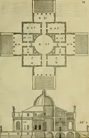 Picture 91 of 346 from I qvattro libri dell'architettvra di Andrea Palladio : ne' quali, dopo un breue trattato de' cinque ordini, & di quelli auertimenti, che sono piu necessarij nel fabricare; (1570), leaf 90