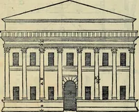 An illustration from I qvattro libri dell'architettvra di Andrea Palladio : ne' quali, dopo un breue trattato de' cinque ordini, & di quelli auertimenti, che sono piu necessarij nel fabricare; (1570)