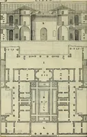 Picture 98 of 346 from I qvattro libri dell'architettvra di Andrea Palladio : ne' quali, dopo un breue trattato de' cinque ordini, & di quelli auertimenti, che sono piu necessarij nel fabricare; (1570), leaf 97