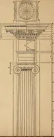 An illustration from Qvinqve colvmnarvm exacta descriptio atque deliniatio, cum symmetrica earum distributione (1550)