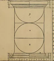 An illustration from Qvinqve colvmnarvm exacta descriptio atque deliniatio, cum symmetrica earum distributione (1550)