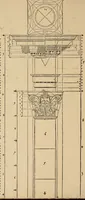 An illustration from Qvinqve colvmnarvm exacta descriptio atque deliniatio, cum symmetrica earum distributione (1550)
