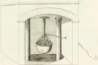An illustration from Raccolta d'autori italiani che trattano del moto dell' acque (1821)