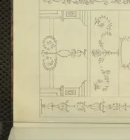 An illustration from Raccolta della pui intersante dipinture e de pui belli musaici rinvenuti negli scavi di Ercolano, di Pompei, e di Stabia che ammiransi nel Museo Reale Borbonico (1843)