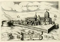 An illustration from Raccolta delle principali citta d'Italia : intagliate con tvtte le contrade, e palazzi di esse (1643)