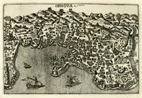 An illustration from Raccolta delle principali citta d'Italia : intagliate con tvtte le contrade, e palazzi di esse (1643)