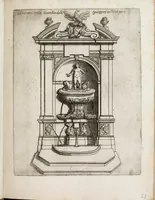 An illustration from Raccolta delle principali fontane dell'inclitta città di Roma (1647)