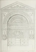 An illustration from Raccolta de' piu belli ed interessanti dipinti, musaici ed altri monumenti rinvenuti negli scavi di Ercolano, di Pompei, e di Stabia, che ammiransi nel Museo nazionale.. (1876)
