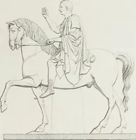 An illustration from Raccolta de' piu belli ed interessanti dipinti, musaici ed altri monumenti rinvenuti negli scavi di Ercolano, di Pompei, e di Stabia, che ammiransi nel Museo nazionale.. (1876)