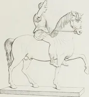An illustration from Raccolta de' piu belli ed interessanti dipinti, musaici ed altri monumenti rinvenuti negli scavi di Ercolano, di Pompei, e di Stabia, che ammiransi nel Museo nazionale.. (1876)