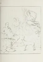 An illustration from Raccolta de' piu belli ed interessanti dipinti, musaici ed altri monumenti rinvenuti negli scavi di Ercolano, di Pompei, e di Stabia, che ammiransi nel Museo nazionale.. (1876)