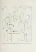 An illustration from Raccolta de' piu belli ed interessanti dipinti, musaici ed altri monumenti rinvenuti negli scavi di Ercolano, di Pompei, e di Stabia, che ammiransi nel Museo nazionale.. (1876)
