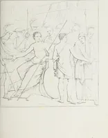 An illustration from Raccolta de' piu belli ed interessanti dipinti, musaici ed altri monumenti rinvenuti negli scavi di Ercolano, di Pompei, e di Stabia, che ammiransi nel Museo nazionale.. (1876)