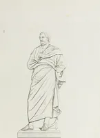 An illustration from Raccolta de' piu belli ed interessanti dipinti, musaici ed altri monumenti rinvenuti negli scavi di Ercolano, di Pompei, e di Stabia, che ammiransi nel Museo nazionale.. (1876)