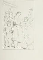 An illustration from Raccolta de' piu belli ed interessanti dipinti, musaici ed altri monumenti rinvenuti negli scavi di Ercolano, di Pompei, e di Stabia, che ammiransi nel Museo nazionale.. (1876)