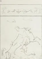 An illustration from Raccolta de' piu belli ed interessanti dipinti, musaici ed altri monumenti rinvenuti negli scavi di Ercolano, di Pompei, e di Stabia, che ammiransi nel Museo nazionale.. (1876)