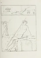 An illustration from Raccolta de' piu belli ed interessanti dipinti, musaici ed altri monumenti rinvenuti negli scavi di Ercolano, di Pompei, e di Stabia, che ammiransi nel Museo nazionale.. (1876)