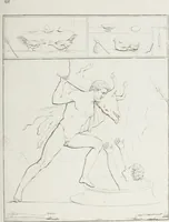 An illustration from Raccolta de' piu belli ed interessanti dipinti, musaici ed altri monumenti rinvenuti negli scavi di Ercolano, di Pompei, e di Stabia, che ammiransi nel Museo nazionale.. (1876)