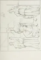 An illustration from Raccolta de' piu belli ed interessanti dipinti, musaici ed altri monumenti rinvenuti negli scavi di Ercolano, di Pompei, e di Stabia, che ammiransi nel Museo nazionale.. (1876)