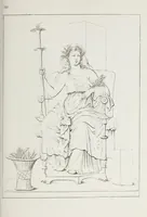 An illustration from Raccolta de' piu belli ed interessanti dipinti, musaici ed altri monumenti rinvenuti negli scavi di Ercolano, di Pompei, e di Stabia, che ammiransi nel Museo nazionale.. (1876)