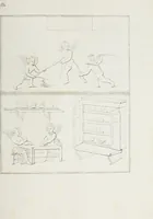 An illustration from Raccolta de' piu belli ed interessanti dipinti, musaici ed altri monumenti rinvenuti negli scavi di Ercolano, di Pompei, e di Stabia, che ammiransi nel Museo nazionale.. (1876)