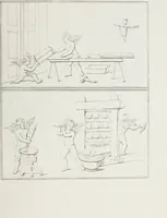 An illustration from Raccolta de' piu belli ed interessanti dipinti, musaici ed altri monumenti rinvenuti negli scavi di Ercolano, di Pompei, e di Stabia, che ammiransi nel Museo nazionale.. (1876)
