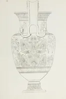 An illustration from Raccolta de' piu belli ed interessanti dipinti, musaici ed altri monumenti rinvenuti negli scavi di Ercolano, di Pompei, e di Stabia, che ammiransi nel Museo nazionale.. (1876)