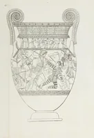An illustration from Raccolta de' piu belli ed interessanti dipinti, musaici ed altri monumenti rinvenuti negli scavi di Ercolano, di Pompei, e di Stabia, che ammiransi nel Museo nazionale.. (1876)