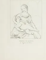 An illustration from Raccolta de' piu belli ed interessanti dipinti, musaici ed altri monumenti rinvenuti negli scavi di Ercolano, di Pompei, e di Stabia, che ammiransi nel Museo nazionale.. (1876)