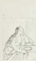 An illustration from Raccolta de' piu belli ed interessanti dipinti, musaici ed altri monumenti rinvenuti negli scavi di Ercolano, di Pompei, e di Stabia, che ammiransi nel Museo nazionale.. (1876)