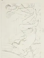 An illustration from Raccolta de' piu belli ed interessanti dipinti, musaici ed altri monumenti rinvenuti negli scavi di Ercolano, di Pompei, e di Stabia, che ammiransi nel Museo nazionale.. (1876)