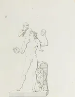 An illustration from Raccolta de' piu belli ed interessanti dipinti, musaici ed altri monumenti rinvenuti negli scavi di Ercolano, di Pompei, e di Stabia, che ammiransi nel Museo nazionale.. (1876)