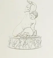 An illustration from Raccolta de' piu belli ed interessanti dipinti, musaici ed altri monumenti rinvenuti negli scavi di Ercolano, di Pompei, e di Stabia, che ammiransi nel Museo nazionale.. (1876)