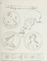 An illustration from Raccolta de' piu belli ed interessanti dipinti, musaici ed altri monumenti rinvenuti negli scavi di Ercolano, di Pompei, e di Stabia, che ammiransi nel Museo nazionale.. (1876)