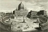 An illustration from Raccolta di 50 vedute antiche, e moderne della città di Roma e sue vicinanze (1827)