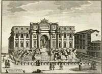 An illustration from Raccolta di 50 vedute antiche, e moderne della città di Roma e sue vicinanze (1827)