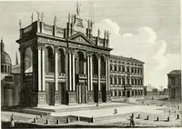 An illustration from Raccolta di 50 vedute antiche, e moderne della città di Roma e sue vicinanze (1827)