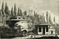 An illustration from Raccolta di 50 vedute antiche, e moderne della città di Roma e sue vicinanze (1827)