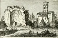An illustration from Raccolta di 50 vedute antiche, e moderne della città di Roma e sue vicinanze (1827)