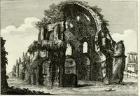 An illustration from Raccolta di 50 vedute antiche, e moderne della città di Roma e sue vicinanze (1827)