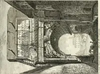 An illustration from Raccolta di 50 vedute antiche, e moderne della città di Roma e sue vicinanze (1827)