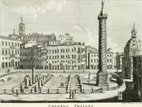 An illustration from Raccolta di 50 vedute antiche, e moderne della città di Roma e sue vicinanze (1827)