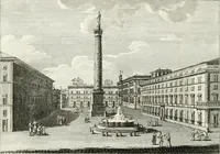 An illustration from Raccolta di 50 vedute antiche, e moderne della città di Roma e sue vicinanze (1827)