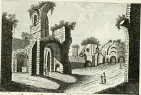 An illustration from Raccolta di 50 vedute antiche, e moderne della città di Roma e sue vicinanze (1827)
