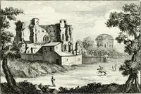 An illustration from Raccolta di 50 vedute antiche, e moderne della città di Roma e sue vicinanze (1827)
