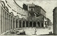 An illustration from Raccolta di 50 vedute antiche, e moderne della città di Roma e sue vicinanze (1827)