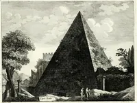 An illustration from Raccolta di 50 vedute antiche, e moderne della città di Roma e sue vicinanze (1827)