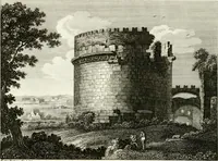 An illustration from Raccolta di 50 vedute antiche, e moderne della città di Roma e sue vicinanze (1827)
